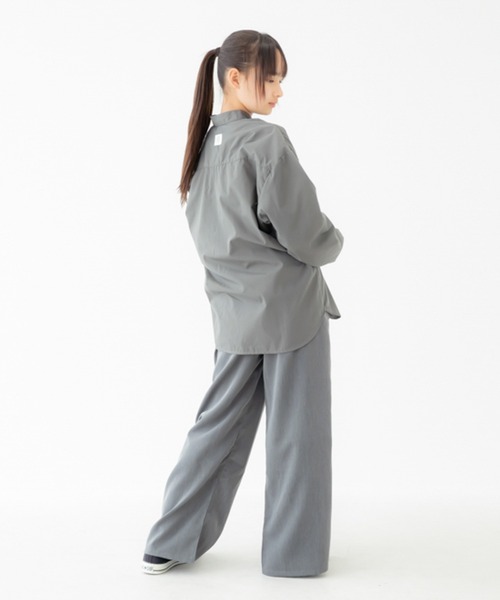 GENERATOR(ジェネレーター)の「GENERATOR/ジェネレーター シャツ(シャツ/ブラウス・レディース・ブラック/チャコールグレー・F)」の5枚目の写真