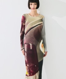 【kotohayokozawa/コトハヨコザワ】FOOD GRAPHIC DRESS/フードグラフィックドレス