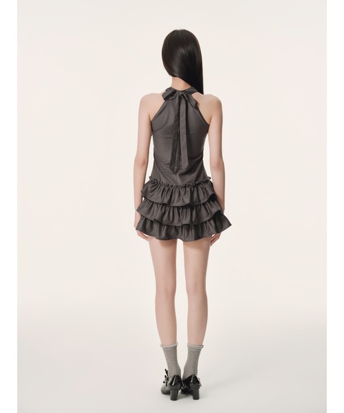 andwang(アンドワン)の「Epure Ribbon Dress(ワンピース・レディース・グレー/ブラック・SMALL/MEDIUM)」の22枚目の写真