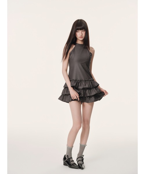 andwang(アンドワン)の「Epure Ribbon Dress(ワンピース・レディース・グレー/ブラック・SMALL/MEDIUM)」の21枚目の写真