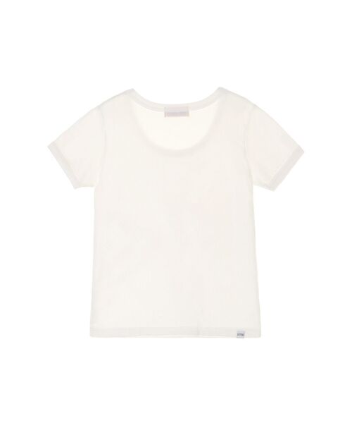 HYSTERIC GLAMOUR（ヒステリックグラマー）の「84 SOUNDS チビTシャツ（Tシャツ/カットソー・レディース・ホワイト/ブラック/ネイビー・FREE）」の4枚目の写真