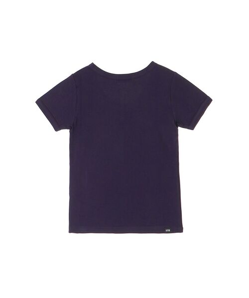 HYSTERIC GLAMOUR（ヒステリックグラマー）の「84 SOUNDS チビTシャツ（Tシャツ/カットソー・レディース・ホワイト/ブラック/ネイビー・FREE）」の5枚目の写真