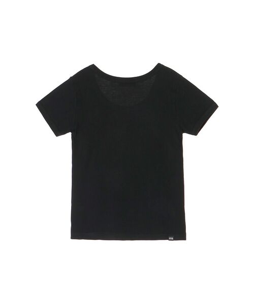 HYSTERIC GLAMOUR（ヒステリックグラマー）の「84 SOUNDS チビTシャツ（Tシャツ/カットソー・レディース・ホワイト/ブラック/ネイビー・FREE）」の6枚目の写真