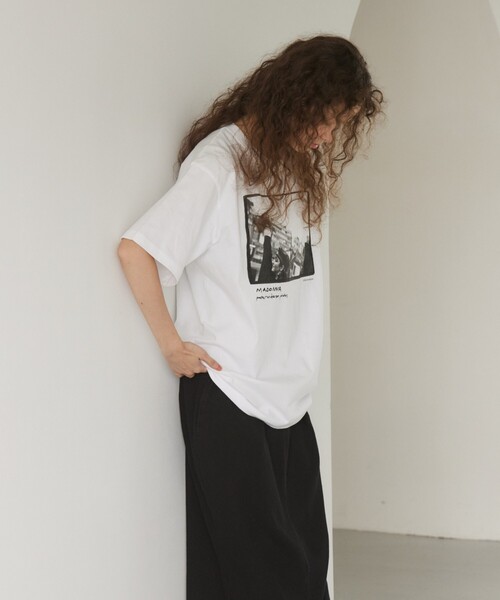 +81BRANCA(ハチイチブランカ)の「【+81BRANCA】PeterAnderson-Madonna PHOTO Tee / マドンナ / フォトTシャツ / ユニセックス(Tシャツ/カットソー・メンズ・ホワイト系その他3/ブラック/ホワイト系その他/ホワイト系その他2・フリー)」の7枚目の写真