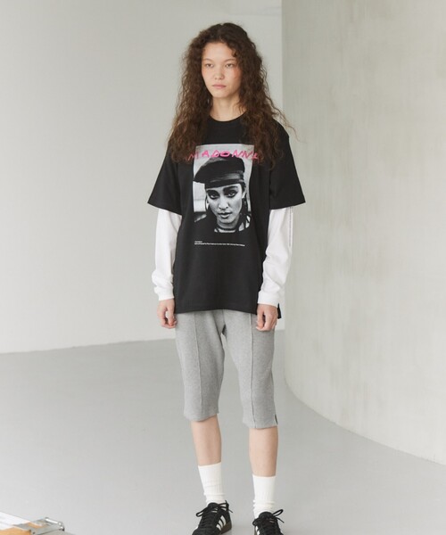 +81BRANCA(ハチイチブランカ)の「【+81BRANCA】PeterAnderson-Madonna PHOTO Tee / マドンナ / フォトTシャツ / ユニセックス(Tシャツ/カットソー・メンズ・ホワイト系その他3/ブラック/ホワイト系その他/ホワイト系その他2・フリー)」の17枚目の写真