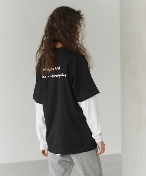 +81BRANCA(ハチイチブランカ)の「【+81BRANCA】PeterAnderson-Madonna PHOTO Tee / マドンナ / フォトTシャツ / ユニセックス(Tシャツ/カットソー・メンズ・ホワイト系その他3/ブラック/ホワイト系その他/ホワイト系その他2・フリー)」の19枚目の写真