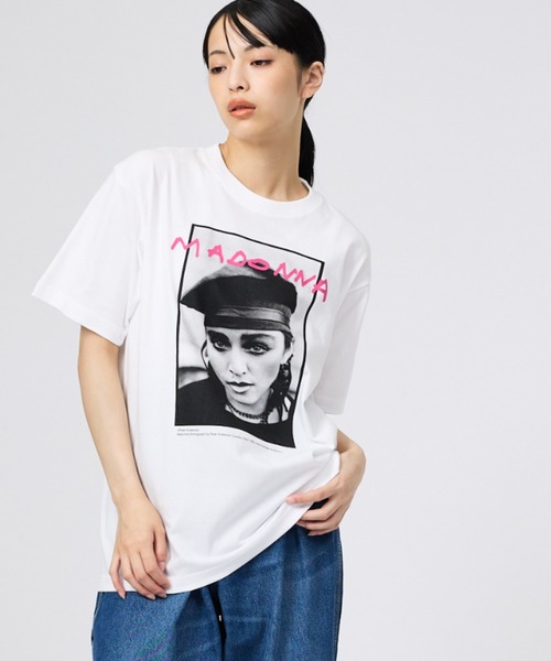 81BRANCA】PeterAnderson-Madonna PHOTO Tee / マドンナ / フォトT
