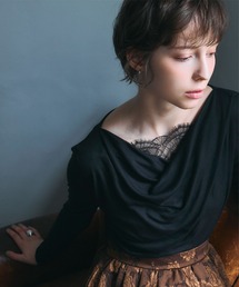 ZOZO限定】パワーショルダーカットプルオーバー（Tシャツ/カットソー