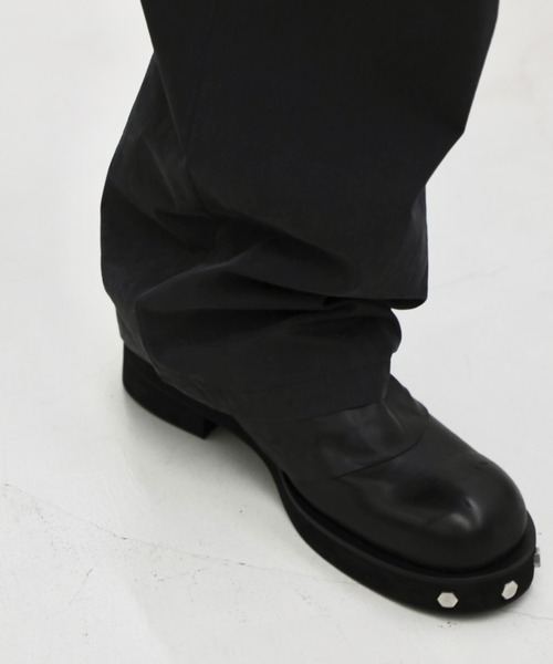 OUAT(オーユーエーティー)の「【OUAT】ASTRO LAYERED BOOTS(ブーツ・メンズ・ダークグレー・41/42/43)」の4枚目の写真