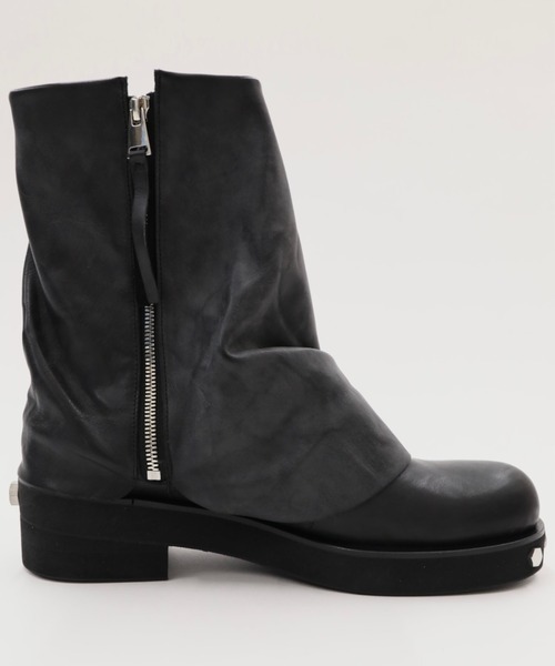 OUAT(オーユーエーティー)の「【OUAT】ASTRO LAYERED BOOTS(ブーツ・メンズ・ダークグレー・41/42/43)」の3枚目の写真