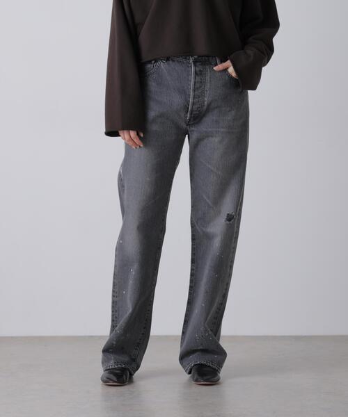 YLEVE（イレーヴ）の「YLEVE / [UNISEX] USED-FINISHED 13.5oz STRAIGHT DENIM（デニムパンツ・メンズ・ブルー/グレー・1/4/0/3/5）」の17枚目の写真