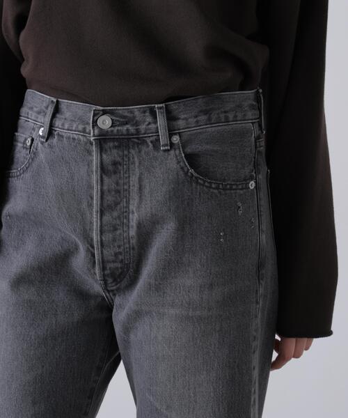 YLEVE（イレーヴ）の「YLEVE / [UNISEX] USED-FINISHED 13.5oz STRAIGHT DENIM（デニムパンツ・メンズ・ブルー/グレー・1/4/0/3/5）」の20枚目の写真