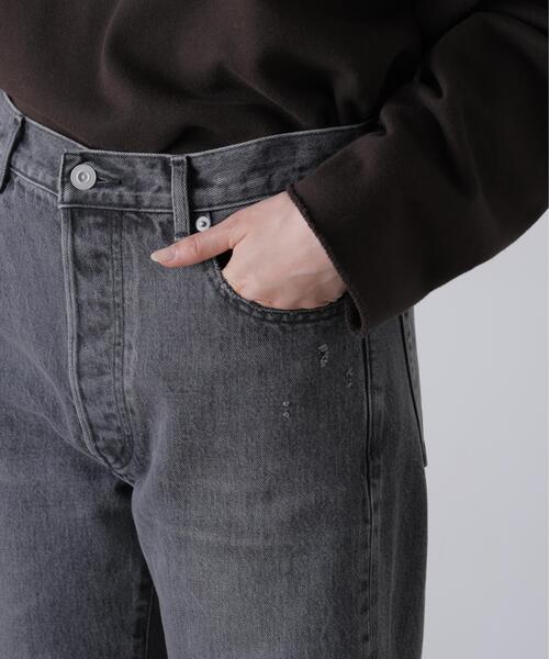 YLEVE（イレーヴ）の「YLEVE / [UNISEX] USED-FINISHED 13.5oz STRAIGHT DENIM（デニムパンツ・メンズ・ブルー/グレー・1/4/0/3/5）」の21枚目の写真