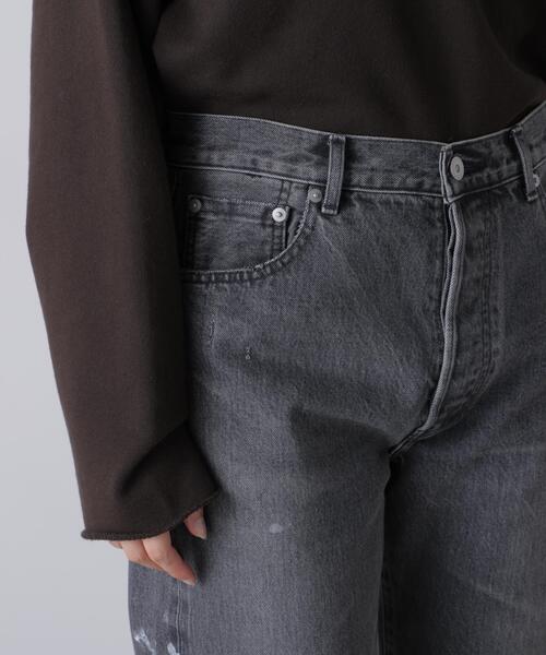 YLEVE（イレーヴ）の「YLEVE / [UNISEX] USED-FINISHED 13.5oz STRAIGHT DENIM（デニムパンツ・メンズ・ブルー/グレー・1/4/0/3/5）」の22枚目の写真