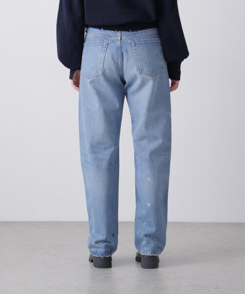 YLEVE（イレーヴ）の「YLEVE / [UNISEX] USED-FINISHED 13.5oz STRAIGHT DENIM（デニムパンツ・メンズ・ブルー/グレー・1/4/0/3/5）」の4枚目の写真
