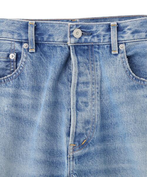 YLEVE（イレーヴ）の「YLEVE / [UNISEX] USED-FINISHED 13.5oz STRAIGHT DENIM（デニムパンツ・メンズ・ブルー/グレー・1/4/0/3/5）」の10枚目の写真