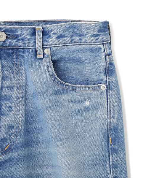 YLEVE（イレーヴ）の「YLEVE / [UNISEX] USED-FINISHED 13.5oz STRAIGHT DENIM（デニムパンツ・メンズ・ブルー/グレー・1/4/0/3/5）」の11枚目の写真