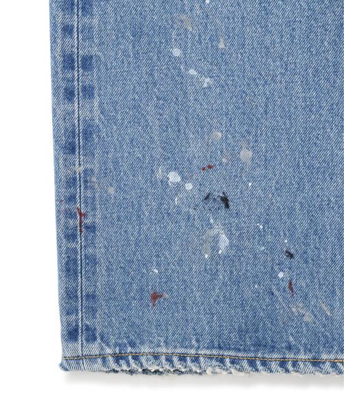 YLEVE（イレーヴ）の「YLEVE / [UNISEX] USED-FINISHED 13.5oz STRAIGHT DENIM（デニムパンツ・メンズ・ブルー/グレー・1/4/0/3/5）」の12枚目の写真