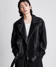 SINSS（シンス）の「Double riders jacket / ダブルライダースジャケット（ライダースジャケット）」