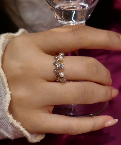 e.m.（イーエム）の「【flavor twist】リング/CZ/期間限定イベント/CZ/レディース/メンズ（リング・メンズ・シルバー・S/M/L/LL/3L）」の8枚目の写真