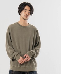 SEABEES-TCワッフル-クルーネック・LSTEE