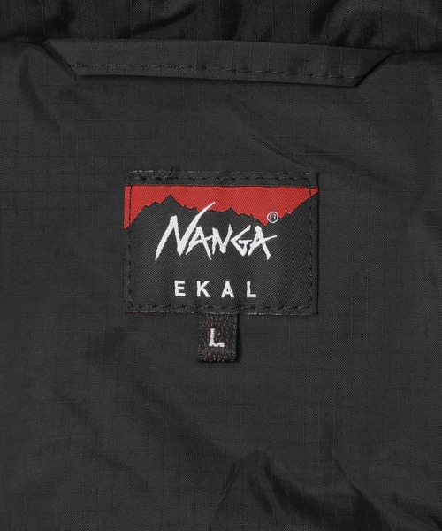 NANGA(ナンガ)の「『別注』NANGA×EKAL コーチジャケット(ブルゾン・メンズ・ブラック/アイボリー・MEDIUM/LARGE)」の22枚目の写真