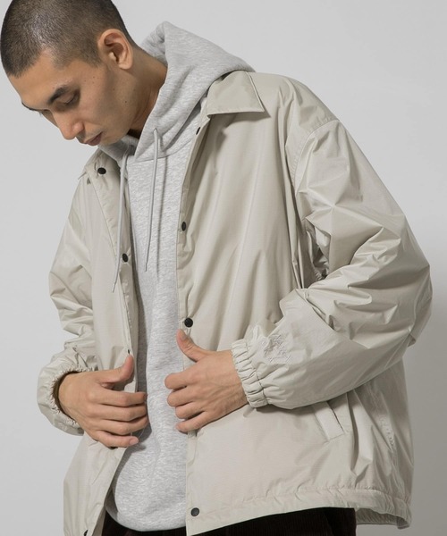 NANGA(ナンガ)の「『別注』NANGA×EKAL コーチジャケット(ブルゾン・メンズ・ブラック/アイボリー・MEDIUM/LARGE)」の11枚目の写真