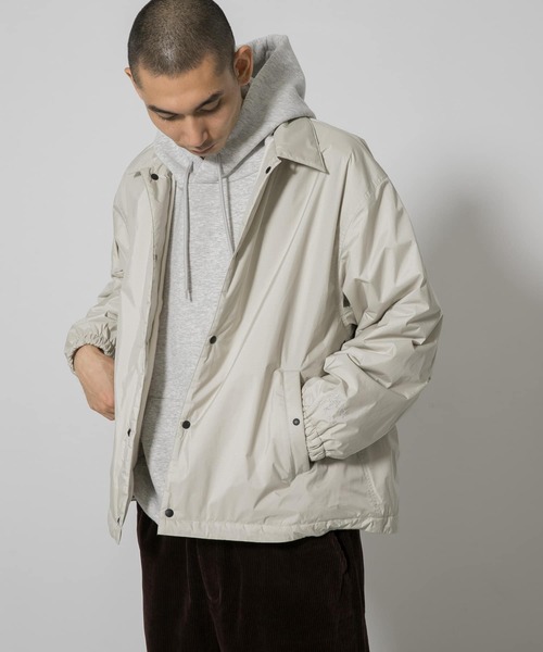 NANGA(ナンガ)の「『別注』NANGA×EKAL コーチジャケット(ブルゾン・メンズ・ブラック/アイボリー・MEDIUM/LARGE)」の12枚目の写真