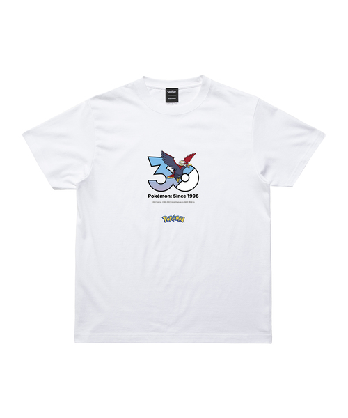 ZOZOSPOT(ゾゾスポット)の「Pokemon 30th Anniversary 1025 T-shirt 「ウォーグル」(Tシャツ/カットソー・レディース・ホワイト・SMALL/MEDIUM/LARGE/X-LARGE/XX-LARGE/XXX-LARGE/100cm/110cm/120cm/130cm/140cm/150cm/160cm)」の1枚目の写真