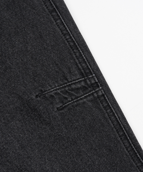 TOFFEE(トフィー)の「ROUJE PARIS CURB デニムパンツ (BLACK)(デニムパンツ・メンズ・その他・SMALL/MEDIUM/LARGE/X-LARGE)」の4枚目の写真