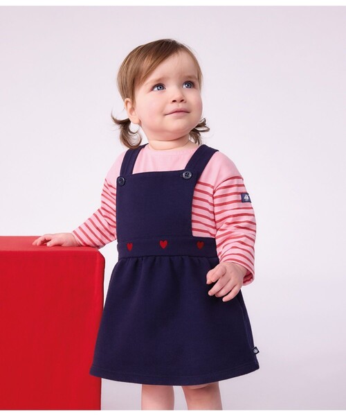 PETIT BATEAU｜プチバトー（キッズ）のワンピース（ブルー・ネイビー