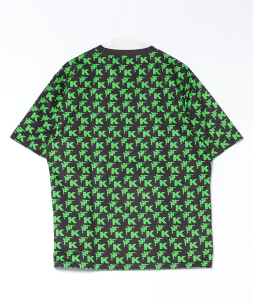 Kappa(カッパ)の「【Kappa/カッパ】トラック総柄Tシャツ ユニセックス ゴルフ(Tシャツ/カットソー・メンズ・ピンク/グリーン・LARGE/MEDIUM/X-LARGE)」の3枚目の写真