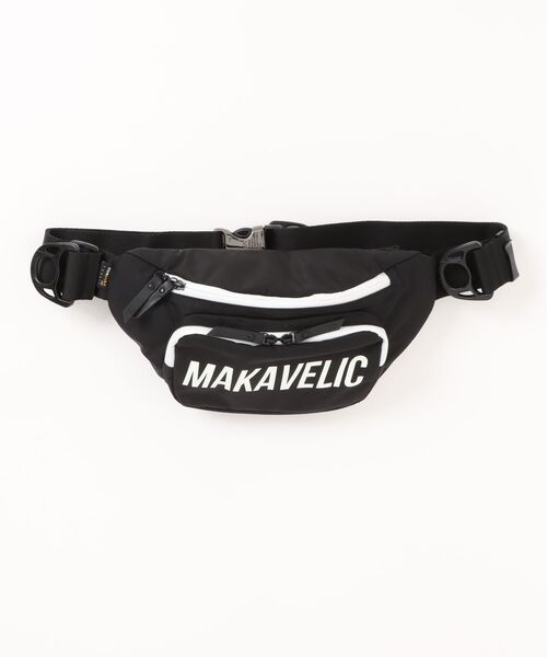 MAKAVELIC(マキャベリック)の「【MG】【MAKAVELIC】CRESCENT WAIST BAG AGILE/ショルダーバック ウエストバック(ショルダーバッグ・メンズ・ブラック・FREE)」の1枚目の写真
