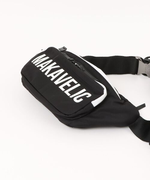 MAKAVELIC(マキャベリック)の「【MG】【MAKAVELIC】CRESCENT WAIST BAG AGILE/ショルダーバック ウエストバック(ショルダーバッグ・メンズ・ブラック・FREE)」の3枚目の写真