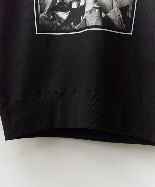 GOOD ROCK SPEED(グッドロックスピード)の「GOOD ROCK SPEED/グッドロックスピード NIRVANA Photo Graphic Hoodie フーディー アメカジ ロック ヴィンテージ ピグメント メンズ レディース 2026秋冬 秋服 冬服(パーカー・メンズ・ブラック・M/L/XL)」の8枚目の写真