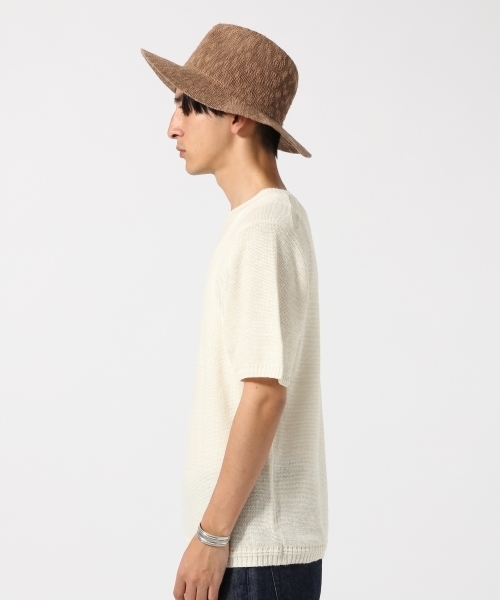 RAGEBLUE（レイジブルー）の「リネン混ニットクルー半袖/721390（ニット/セーター・メンズ・ホワイト/ベージュ/ライトブルー/ブラック/ベージュ系その他・MEDIUM/LARGE）」の9枚目の写真