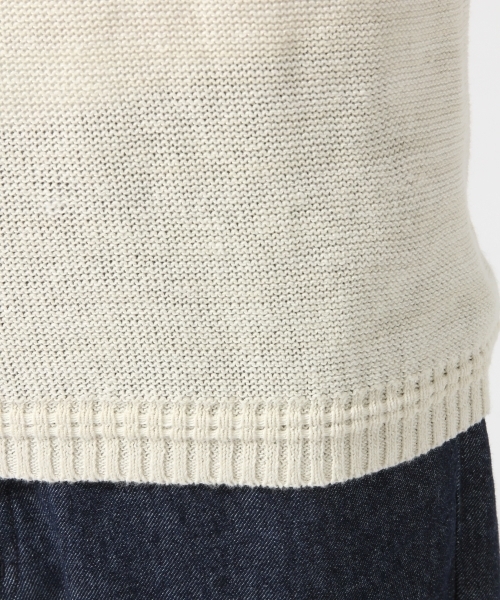 RAGEBLUE（レイジブルー）の「リネン混ニットクルー半袖/721390（ニット/セーター・メンズ・ホワイト/ベージュ/ライトブルー/ブラック/ベージュ系その他・MEDIUM/LARGE）」の17枚目の写真