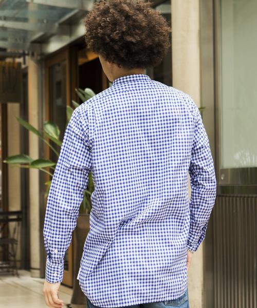 UNITED ARROWS & SONS（ユナイテッドアローズアンドサンズ）の「UNITED ARROWS & SONS（ユナイテッドアローズ＆サンズ）P-SHIRT GGM SHIRT◆（シャツ/ブラウス・メンズ・コバルトブルー/レッド/オレンジ/イエロー・SMALL/X-LARGE/MEDIUM/LARGE）」の14枚目の写真