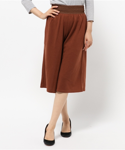 VENCEEXCHANGE(ヴァンスエクスチェンジ)の「ポンポン付きガウチョ(その他パンツ・レディース・ブラウン/ダークグリーン/ブラック/グレー/チャコールグレー/ホワイト・MEDIUM)」の17枚目の写真