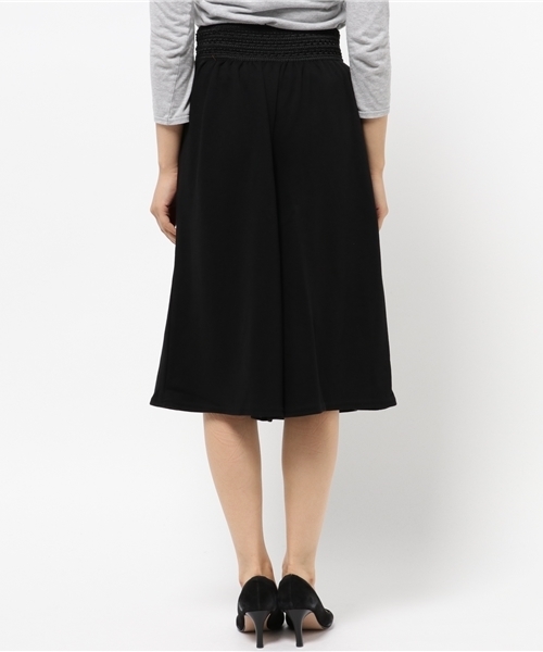 VENCEEXCHANGE(ヴァンスエクスチェンジ)の「ポンポン付きガウチョ(その他パンツ・レディース・ブラウン/ダークグリーン/ブラック/グレー/チャコールグレー/ホワイト・MEDIUM)」の9枚目の写真