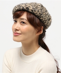 EGOIST（エゴイスト）の「レオパードベレー（ハンチング/ベレー帽