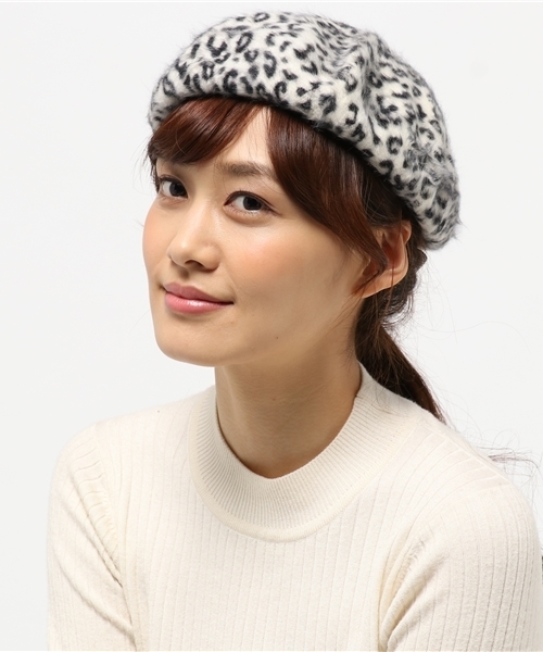 EGOIST（エゴイスト）の「レオパードベレー（ハンチング/ベレー帽