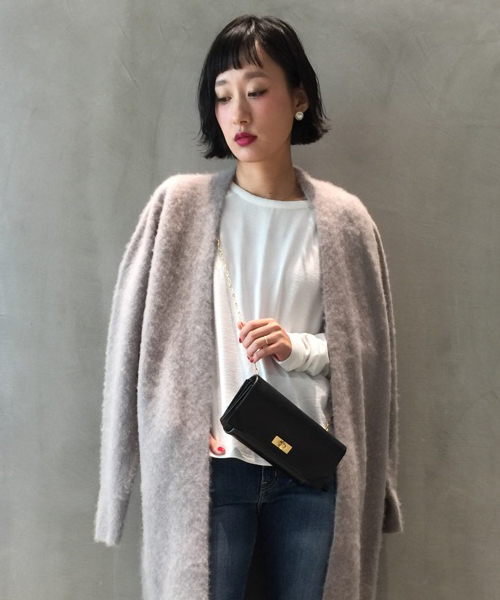 PotioR（ポティオール）の「PotioR（ポティオール）別注ポシェットウォレット（財布・レディース・ホワイト/ブラック・FREE）」の16枚目の写真