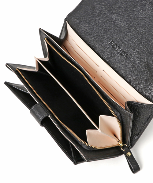 PotioR（ポティオール）の「PotioR（ポティオール）別注ポシェットウォレット（財布・レディース・ホワイト/ブラック・FREE）」の3枚目の写真