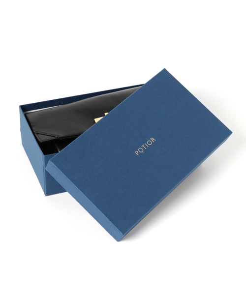 PotioR（ポティオール）の「PotioR（ポティオール）別注ポシェットウォレット（財布・レディース・ホワイト/ブラック・FREE）」の6枚目の写真