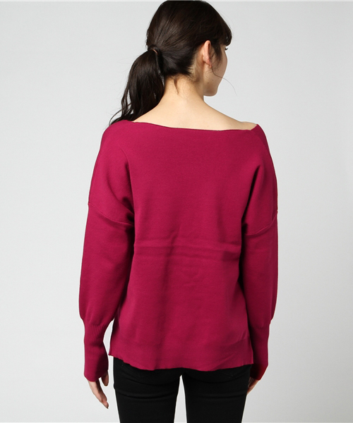 Omekashi(オメカシ)の「総針クルーVニットプルオ(ニット/セーター・レディース・その他14・フリ-)」の4枚目の写真