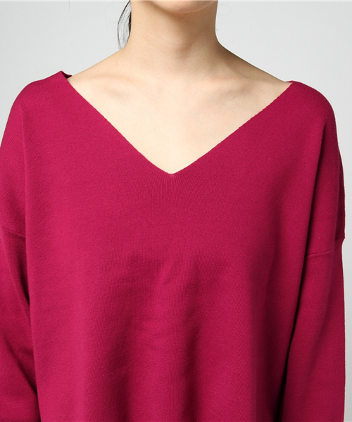 Omekashi(オメカシ)の「総針クルーVニットプルオ(ニット/セーター・レディース・その他14・フリ-)」の5枚目の写真