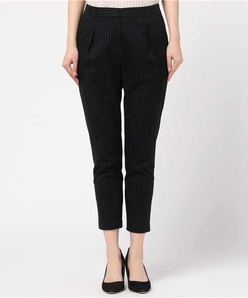 NATURAL BEAUTY BASIC（ナチュラルビューティーベーシック）の「ストライプペグパンツ（その他パンツ・レディース・ダークネイビー/グレー系その他・LARGE/SMALL/MEDIUM）」の6枚目の写真