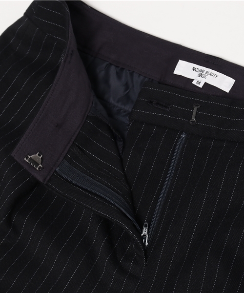 NATURAL BEAUTY BASIC（ナチュラルビューティーベーシック）の「ストライプペグパンツ（その他パンツ・レディース・ダークネイビー/グレー系その他・LARGE/SMALL/MEDIUM）」の14枚目の写真