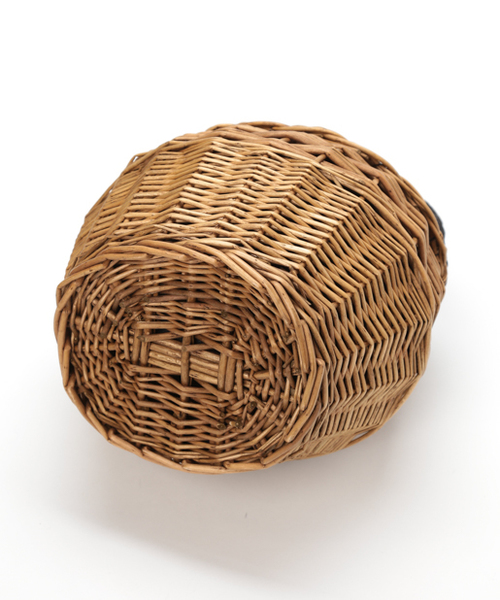 PAPILLONNER（パピヨネ）の「マクラメショルダー付きカゴバッグ（かごバッグ・レディース・ブラック系その他/ブルー系その他・FREE）」の3枚目の写真